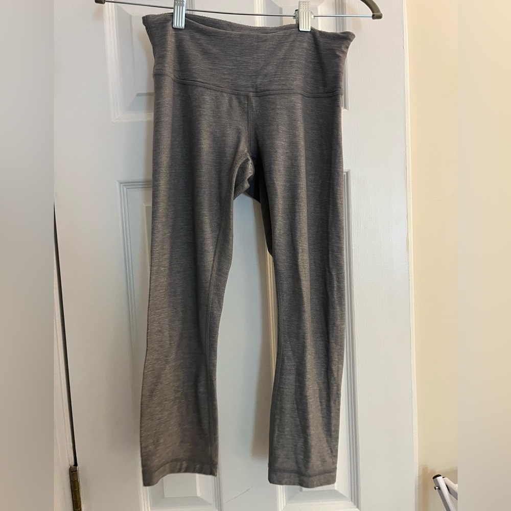 Lululemon Athletica Heathered Gray Leggings